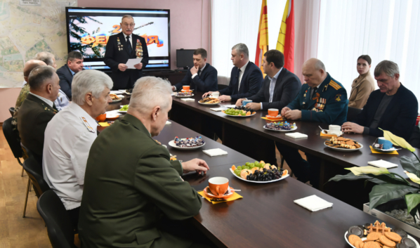 Встреча с ветеранами.